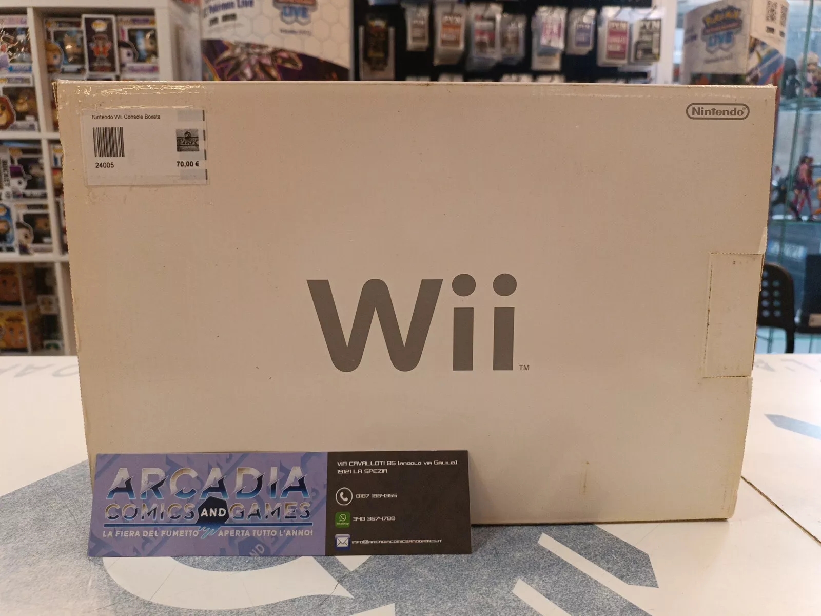 Nintendo Wii Console Completa Boxata